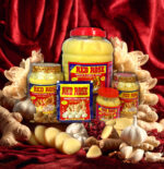 Jesani Red Rose – Premium Peeled Ginger & Garlic Paste 2 rupees per pouch(50gram) - Image 4