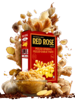 THE ORIGINAL RED ROSE PREMIUM PEELED GINGER AND PEELED GARLIC PASTE 1KG