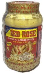 Jesani Red Rose – Premium Peeled Ginger & Garlic Paste 500g