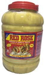 Jesani Red Rose – Premium Peeled Ginger & Garlic Paste 5Kg